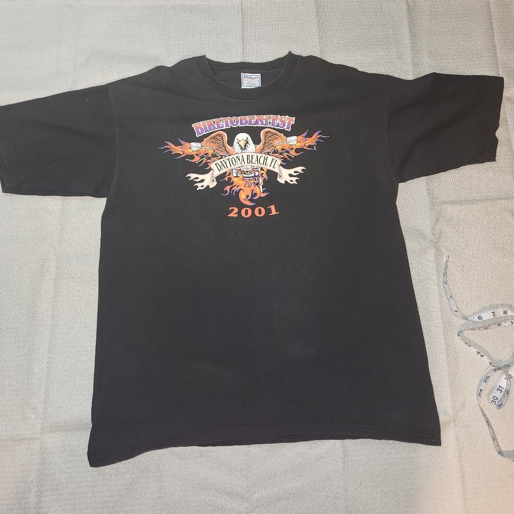 2001 Bikeoberfest Daytona Beach Tshirt Size XL
